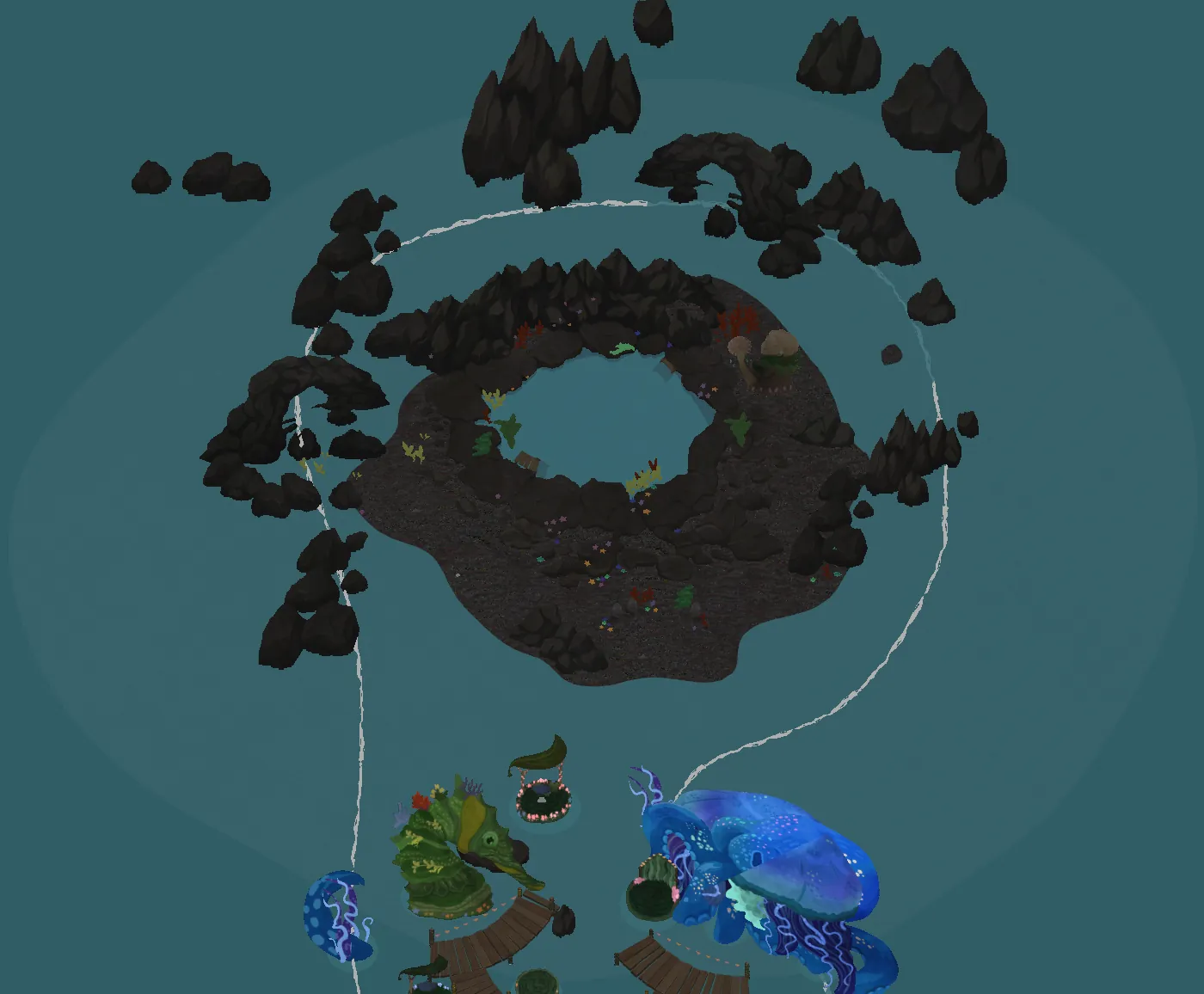 海花节地图