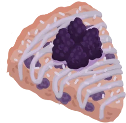 Brombeer-Scone