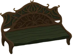 Carved Bench