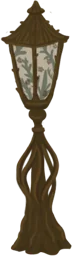 Garden Lantern Brass