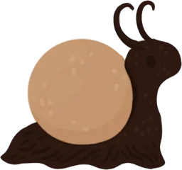 Garden Lantern Snail