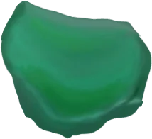 Verre de mer vert