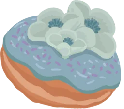 Mondmohn-Donut