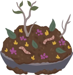 Куличик из грязи