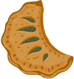 Cruasán de guisantes