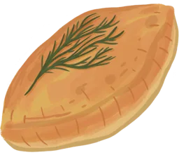 Картофельная булочка