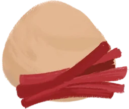 Masa de ruibarbo