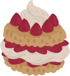 Erdbeerkuchen